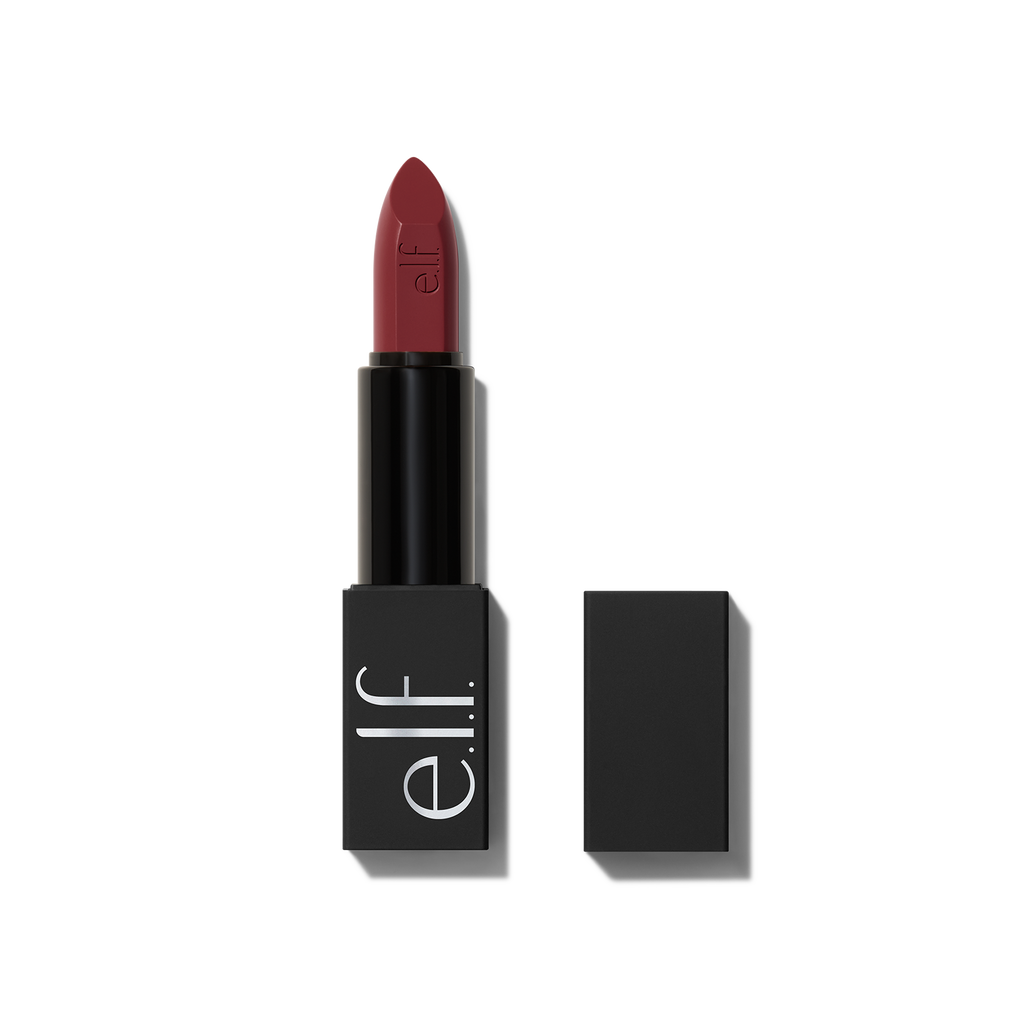 O FACE Satin Pink Plum Lipstick - Shameless